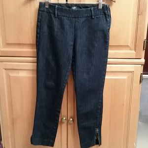 J Crew zip ankle capri's